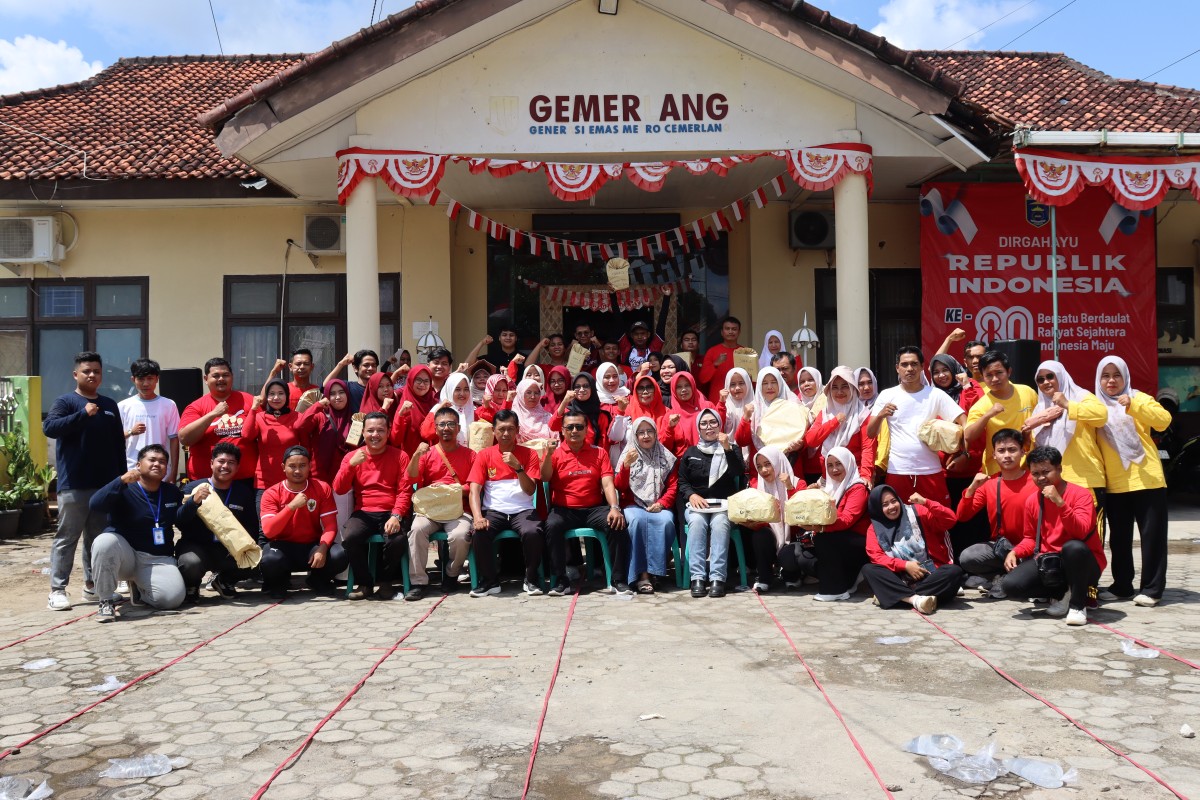 Semarak HUT RI ke-80, Kecamatan Metro Utara Gelar Lomba Penuh Kebersamaan