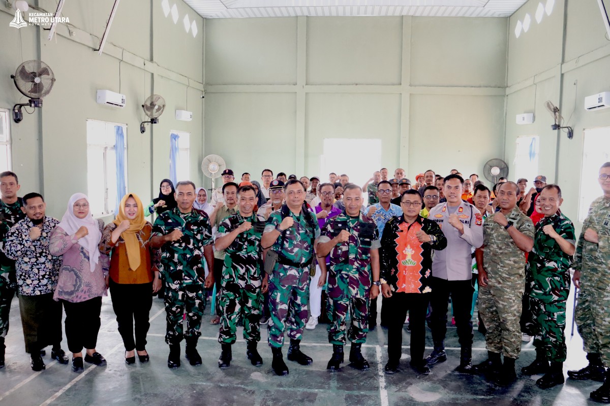 Satgas Karhutla Mabes TNI Gelar Sosialisasi dan Edukasi Pencegahan Karhutla di Metro Utara