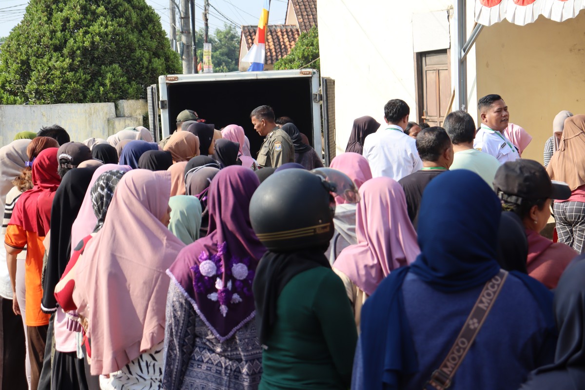 Warga Purwosari Antusias Ikuti Penetrasi Pasar Murah, Upaya Pengendalian Inflasi Daerah